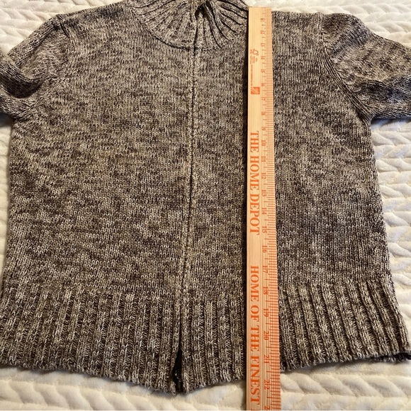 David Brooks Zip-Up Sweater in Beige Size Medium - Picture 9 of 10